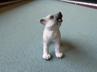 Schleich Howling Grey Wolf Pup Figure 2018 Wild Dog Puppy Canine Figurine Toy