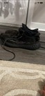 Adidas Boost Men   s Low Top Lace-up Sneaker Black brown Zebra Animal Print