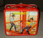 Vintage- Emergency -1973 Tv Show- Metal Lunchbox- Aladdin- Universal  Tv Studies