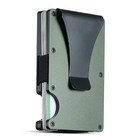 Slim Metal Wallet Rfid Blocking Card Slots Money Clip Minimalist Front Pocket