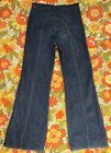 Vintage 1970s Bell Bottom Saddleback Denim Jeans Strutts By Wright 70s 60s