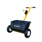 Heavy Duty 75 Lb Classic Drop Spreader Seed Granular Fertilizer Push Hopper Tool