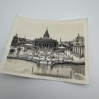 3 Original Paper Small Photograph Dated 1945 Photos Calcutta India Church Temple