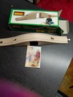 Vintage Brio Sweden Wooden Railway Lot Track Bridge Train Cars W  Boxes