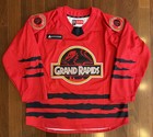 Grand Rapids Griffins Pro Stock Jurassic Park Minor League Ccm Ahl Jersey 52