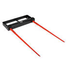 Titan Attachments Dual Prong 43  Hay Bale Spear Attachment