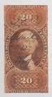Travelstamps  Us Stamps Scott  r98a  20 Denomination Inter  Rev  Used Pen Cancel