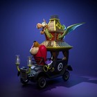 Unpainted Wacky Races Creepy Coupe 3d Printed Model Kit Uw