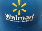 Walmart Spark Royal Blue Embroidered Cotton Cap Adjustable Brand New
