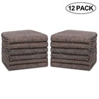 Moving Blankets Pro Economy  24 Pack  Grey Shipping Furniture Pads 54  X 72 