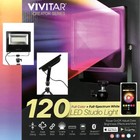 Vivitar Led On-camera Studio Light With 120 Leds  Built-in Stand  App-enabled