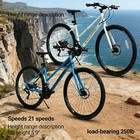 700cx35 21-speed Road Bike Aluminum Alloy Wheel For College Student Campus Ride