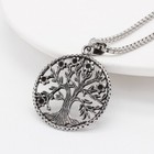 Woman Man Real Stainless Steel Tree Of Life Charm Pendant Necklace Jewelry 