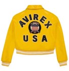 Avirex Women   s Yellow Military Bomber Jacket