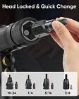 Pneumatic Rivet Nut Gun Tool With  10-24   1 4 5 16 3 8 air Nut Insert Machine