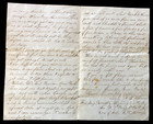 Civil War Letter From Corp  G w  Holmes  7th Pa  Reserves