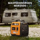 3500 Watt Portable Gas Powered Generator Inverter Generators Portable Quiet