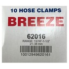 Box Of 100  16 Stainless Steel 13 16 To 1-1 2  Worm Gear Hose Clamp 1 2 Band Usa