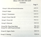 Oliver 1755 1855 1955 2255 Tractor Service Manual Repair Shop Technical Workshop