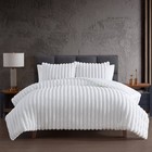 Hallmart Collectibles 3pc King Comforter Set Ivory