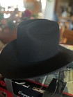 5x Stetson Cowboy  Black  Size 7 3 8  No Hatband