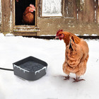 Dog Heated Water Bowl For Crate Cage No Freeze Water Bowl For Outdoor 0 27 Gallo