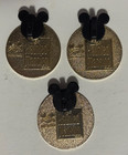 Wdw 2002 Disney Haunted Mansion Hitchhiking Ghost 3 Pin Set - Gus Phineas Ezra