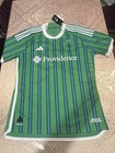 New Adidas Seattle Sounders Fc 24 25 Home Authentic Jersey Hz6188 Men   s Size  m 