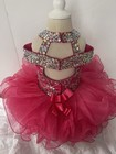 Girls Pink Fuchsia Cupcake Pageant Princess Birthday Dress 