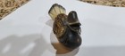 Vintage Faux Wood Miniature Duck Mallard Decoy Figurine Hand Carved