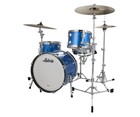 Ludwig Usa Classic Maple Blue Sparkle Downbeat 14x20  8x12  14x14  Drums Shells