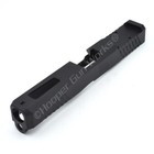 Diamond Cut Slide For Glock 17  G17 - Hgw Ported Rmr Usa Stainless Steel Black