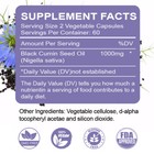 Black Seed Oil Capsules - 100  Pure Organic Cold Pressed Cumin Nigella Sativa