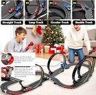 Slot Car Race Track Set Electric Powered Race Track Dual Racing Car Track Set