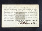 1891 Chicago Burlington   Kansas City Railway Pass  13     Pre-1900 Rare Cb kc Rr