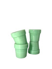 Jadeite Green Glass Pot