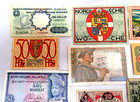 Mixed Lot 11 Different World Paper Money Banknotes Currency Foreign Cir   Uncirc