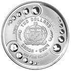 2024 - Silver Coin Samoa Alien Invasion 1 Oz  999 Fine Silver Coin Prooflike Bu