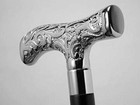 Brass Designer Handle Vintage Walking Cane Antique Wooden Walking Stick Men Gift