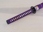 41    Samurai Sword Katana Purple Dragon Battle Ready Sharp Hand Forged Steel