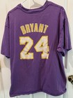 Vintage Adidas Kobe Bryant Purple Los Angeles Lakers Nba Jersey T-shirt Size Xl