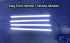 4pcs 4ft Kit Quad Row White Led Strips Fit For Car Truck 15 5   Wheel Rim Lights