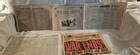 Antique vtg Lot Of 5 Old Newspapers 1818 1853 1859 1867 1945 Great Condition   