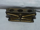 Vintage Toy Soldier Lead Mold   3 Military Shooting Soldiers  