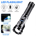100000lm Powerful Flashlight Rechargeable Tactical Torch Zoom Magnetic Torch Us