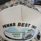 Vintage Penn Best Inc  Trucking Cabover Snapback Mesh Gray Camo Trucker 