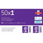 1st Class Stamps First Class Stamps Brand New Barcoded Sheet 50 Stamps