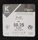 Kunin Premium Craft Felt 9  X 12  Black 7 Pieces