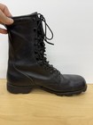 Vintage    89 Ro Search Boots Men   s All Black Combat Military Leather Lace Up