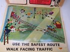 1960 s Disney Pedestrian Safety Poster Study Prints Jiminy Cricket